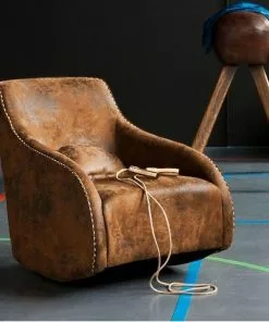 Kare Design Ritmo Vintage Smart Keinutuoli -Huonekalu kauppa fotel swing ritmo 76x83 cm brazowy 11