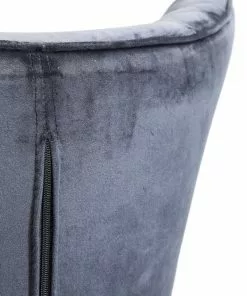 Kare Design Tudor Nojatuoli, Samettia, Musta -Huonekalu kauppa fotel tudor velvet 78x100 cm czarny 11