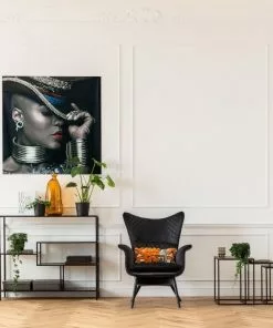 Kare Design Tudor Nojatuoli, Samettia, Musta -Huonekalu kauppa fotel tudor velvet 78x100 cm czarny 13