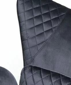 Kare Design Tudor Nojatuoli, Samettia, Musta -Huonekalu kauppa fotel tudor velvet 78x100 cm czarny 9