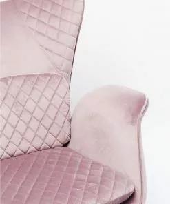 Kare Design Tudor Nojatuoli, Samettia, Roosa -Huonekalu kauppa fotel tudor velvet 78x100 cm rozowy 11
