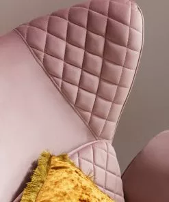 Kare Design Tudor Nojatuoli, Samettia, Roosa -Huonekalu kauppa fotel tudor velvet 78x100 cm rozowy 13 scaled