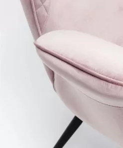 Kare Design Tudor Nojatuoli, Samettia, Roosa -Huonekalu kauppa fotel tudor velvet 78x100 cm rozowy 7