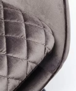 Kare Design Tudor Nojatuoli, Samettia, Hopeanharmaa -Huonekalu kauppa fotel tudor velvet 78x100 cm srebrnoszary 11