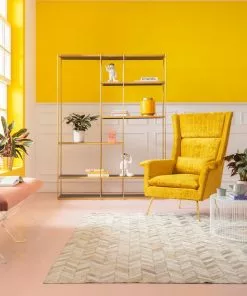 Kare Design Vegas Forever Nojatuoli, Keltainen