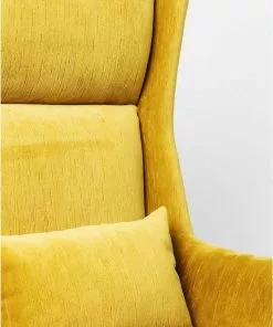 Kare Design Vegas Forever Nojatuoli, Keltainen -Huonekalu kauppa fotel vegas forever 89x115 cm zolty 5