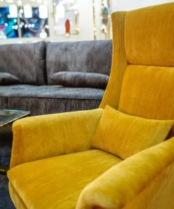 Kare Design Vegas Forever Nojatuoli, Keltainen -Huonekalu kauppa fotel vegas forever 89x115 cm zolty 8