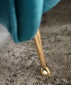 Kare Design Vegas Forever Nojatuoli, Sinivihreä -Huonekalu kauppa fotel vegas forever bluegreen 89x115 cm turkusowy 11