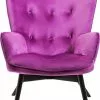 Kare Design Black Vicky Velvet Nojatuoli, Liila -Huonekalu kauppa fotel vicky 59x92 cm fioletowy 2