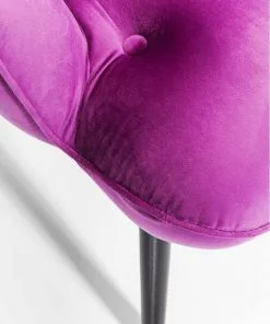 Kare Design Black Vicky Velvet Nojatuoli, Liila -Huonekalu kauppa fotel vicky 59x92 cm fioletowy 7