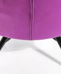 Kare Design Black Vicky Velvet Nojatuoli, Liila -Huonekalu kauppa fotel vicky 59x92 cm fioletowy 8