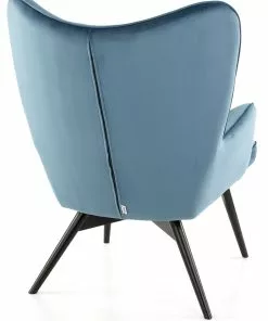 Kare Design Black Vicky Velvet Nojatuoli Sinivihreä -Huonekalu kauppa fotel vicky 59x92 cm niebieski 6