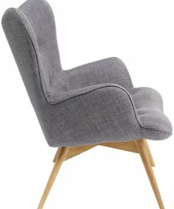 Kare Design Vicky Nojatuoli Harmaa -Huonekalu kauppa fotel vicky 59x92 cm szary 15