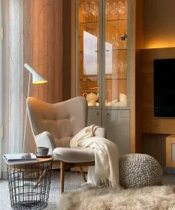 Kare Design Vicky Nojatuoli, Kermanvärinen -Huonekalu kauppa fotel vicky 73x94 cm kremowy nogi debowe 11