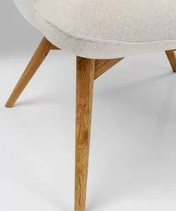 Kare Design Vicky Nojatuoli, Kermanvärinen -Huonekalu kauppa fotel vicky 73x94 cm kremowy nogi debowe 9