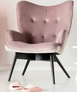 Kare Design Black Vicky Velvet Nojatuoli Mauve -Huonekalu kauppa fotel vicky 73x95 cm rozowy 10
