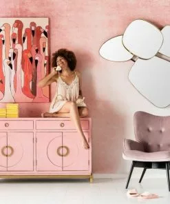 Kare Design Black Vicky Velvet Nojatuoli Mauve -Huonekalu kauppa fotel vicky 73x95 cm rozowy 11