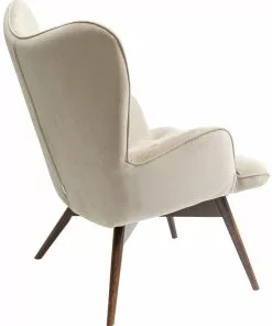 Kare Design Vicky Novara Nojatuoli, Beige -Huonekalu kauppa fotel vicky novara 73x94 cm bezowy 4