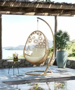 Kare Design Ibiza Nature Riippuva Tuoli -Huonekalu kauppa fotel wiszacy ibiza 120x209 cm naturalny 7