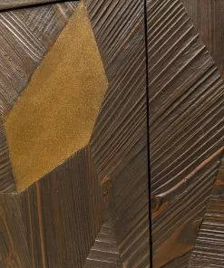 Kare Design Salerno Senkki, Sivupöytä - Massiivikuusi, Metalli 180x83cm -Huonekalu kauppa komoda 4 drzwiowa drewno jodlowe i stal 180x83 cm 11