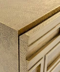 Kare Design Futuro Sivupöytä, Senkki 183x86cm -Huonekalu kauppa komoda 4 drzwiowa zlota recznie kuta stal mosiezna 183x86 cm 10