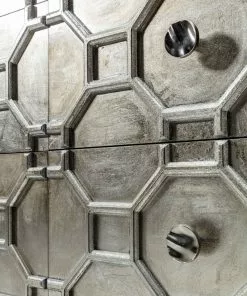 Kare Design Alhambra Lipasto 108cm -Huonekalu kauppa komoda alhambra 108x88 cm srebrna 12