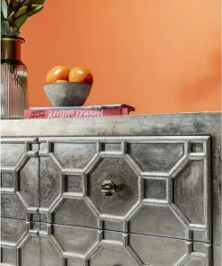 Kare Design Alhambra Lipasto 108cm -Huonekalu kauppa komoda alhambra 108x88 cm srebrna 13