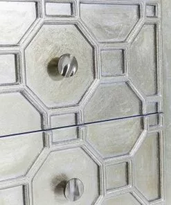 Kare Design Alhambra Lipasto 108cm -Huonekalu kauppa komoda alhambra 108x88 cm srebrna 6