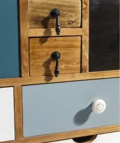 Kare Design Babalou EU Lipasto 14 Laatikkoa -Huonekalu kauppa komoda babalou 114x80 cm kolorowa nogi drewniane 5