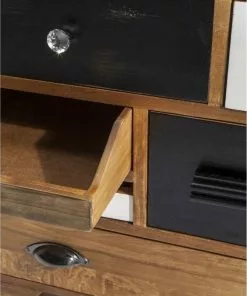 Kare Design Babalou EU Lipasto 14 Laatikkoa -Huonekalu kauppa komoda babalou 114x80 cm kolorowa nogi drewniane 7