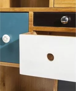 Kare Design Babalou EU Lipasto 14 Laatikkoa -Huonekalu kauppa komoda babalou 114x80 cm kolorowa nogi drewniane 8