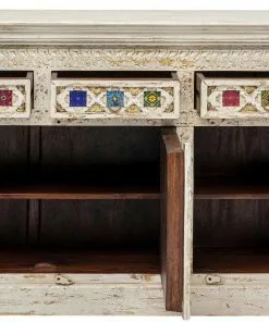 Edessä -Huonekalu kauppa komoda bazar 150x90 cm mango kolorowa 3