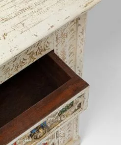 Kare Design Bazar Lipasto 90cm -Huonekalu kauppa komoda bazar 90x90 cm mango kolorowa 10