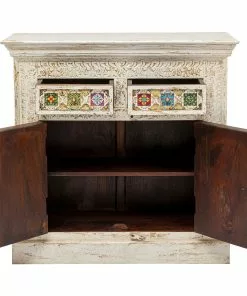 Kare Design Bazar Lipasto 90cm -Huonekalu kauppa komoda bazar 90x90 cm mango kolorowa 4