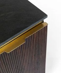 Kare Design Catalina Senkki 160x86cm -Huonekalu kauppa komoda catalina 160x86 cm drewno mango ciemnobrazowe blat marmur 10