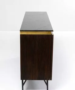 Kare Design Catalina Senkki 160x86cm -Huonekalu kauppa komoda catalina 160x86 cm drewno mango ciemnobrazowe blat marmur 7