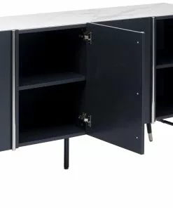 Kare Design Catania Senkki 180x86cm -Huonekalu kauppa komoda catania 180x61 cm ciemnoszara blat szklany 5