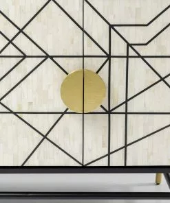 Kare Design Credenza Senkki 150x80cm -Huonekalu kauppa komoda credenza 150x80 cm czarna 11