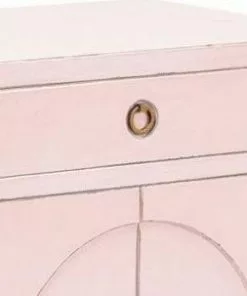 Kare Design Disk Pink Senkki Vaaleanpunainen -Huonekalu kauppa komoda disk 150x84 cm rozowa 5