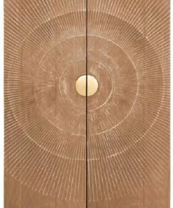 Kare Design Madeira Kaappi - Vaalea, Massiivipuuta 76x140cm