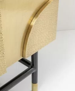 Kare Design Solaris Senkki 123x87cm -Huonekalu kauppa komoda dwudrzwiowa zlota glamour 123x87 cm 12