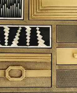 Kare Design Chalet Korkea Lipasto - Kulta 13 Laatikkoa -Huonekalu kauppa komoda ekskluzywna z szufladami antyczne zloto reczne wykonanie 110x105 cm 9