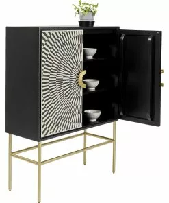 Kare Design Electro Kaappi -Huonekalu kauppa komoda electro 100x140 cm czarna 9