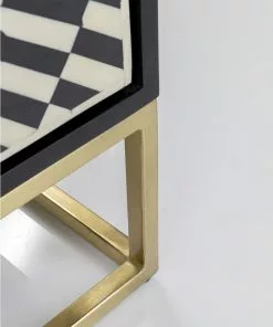 Kare Design Electro Senkki -Huonekalu kauppa komoda electro 160x80 cm czarno biala 12