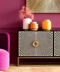 Kare Design Electro Senkki -Huonekalu kauppa komoda electro 160x80 cm czarno biala 13