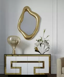 Kare Design Elite Senkki -Huonekalu kauppa komoda elite 140x70 cm czarno zlota 12