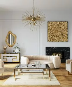 Kare Design Elite Senkki -Huonekalu kauppa komoda elite 140x70 cm czarno zlota 13