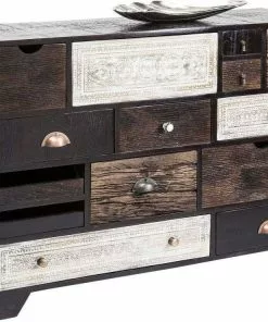 Kare Design Finca Lipasto 14 Laatikkoa -Huonekalu kauppa komoda finca 114x80 cm ciemnobrazowa mango 7