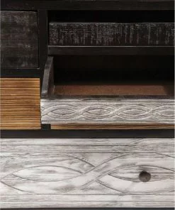 Kare Design Quinta Lipasto 10 Laatikkoa -Huonekalu kauppa komoda finca 70x90 cm ciemnobrazowa 7