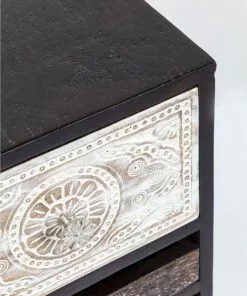 Kare Design Finca 10 Laatikkoa -Huonekalu kauppa komoda finca 70x90 cm ciemnobrazowa fronty kolorowe 4